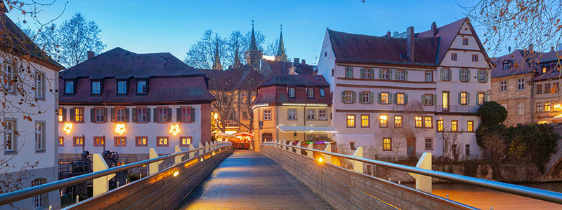 Beispielhafte Impression eines Stopps in Bamberg