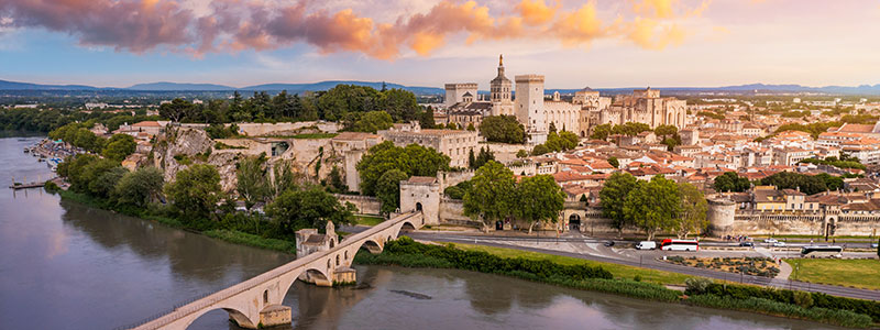 Beispielhafte Impression eines Stopps in Avignon