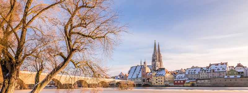 Beispielhafte Impression eines Stopps in Regensburg
