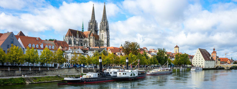 Beispielhafte Impression eines Stopps in Regensburg