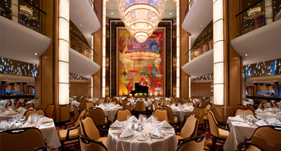 Adagio Hauptrestaurant an Bord der Allure of the Seas