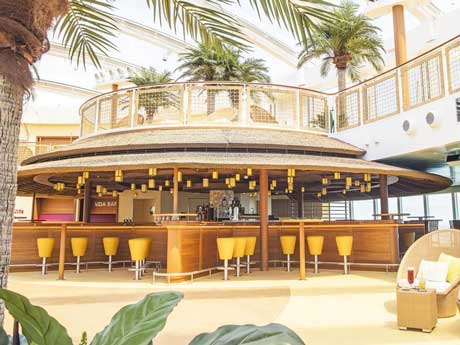AIDA Bar auf der Nova