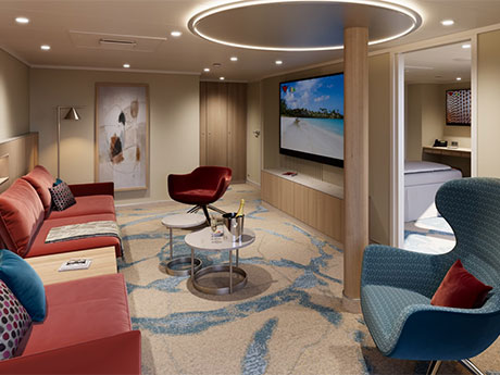 Deluxe-Suite auf der modernisierten AIDAdiva