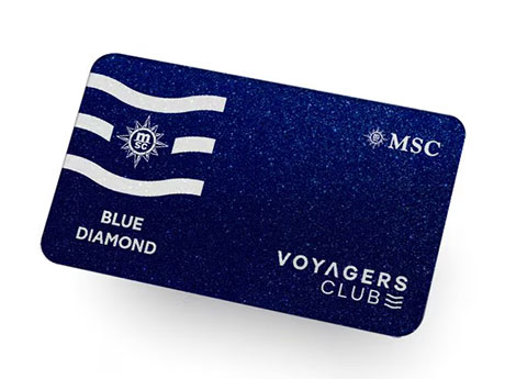MSC Blue Diamond Karte