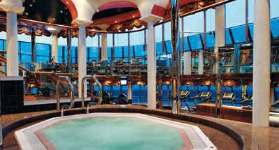 Spabereich auf der Costa Mediterranea