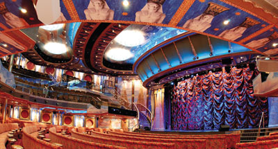 Theater auf der Costa Mediterranea