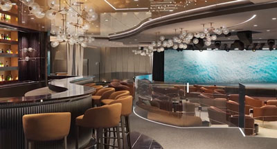 Journeys Lounge an Bord der Explora I