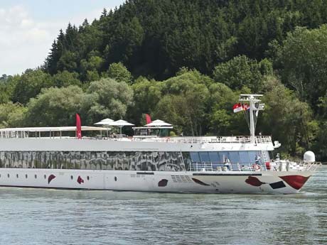 Flora auf der Donau