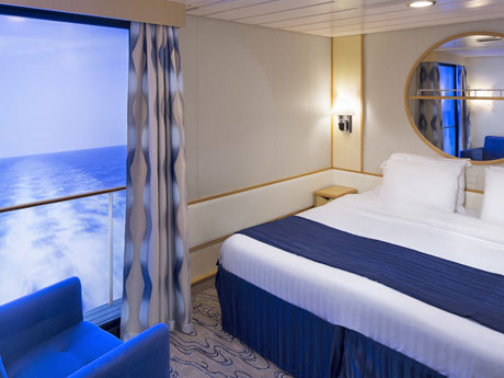 Innen/virtueller Balkon auf der Harmony of the Sea