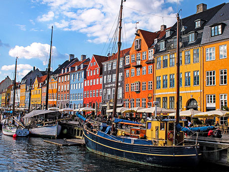 Nyhavn in Kopenhagen