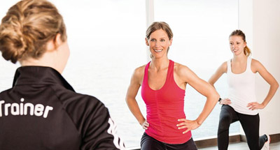 Fitness an Bord der neuen Mein Schiff 7