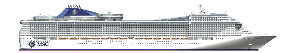 Illustration der MSC Fantasia
