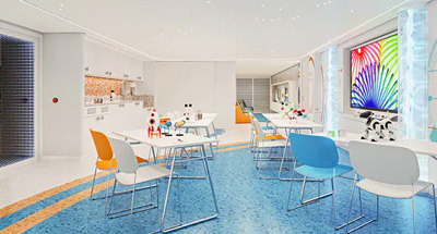 Splash Academy auf der Norwegian Prima