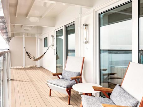 Balkon der Panorama Suite