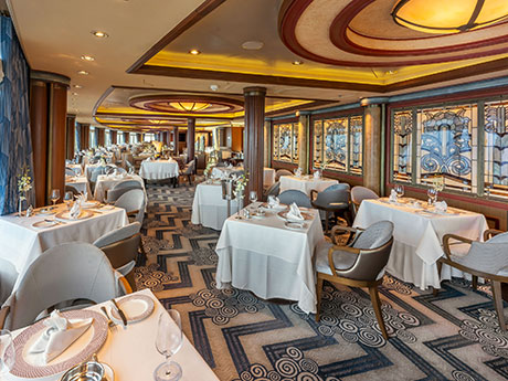 Princess Grill Restaurant auf der Queen Elizabeth