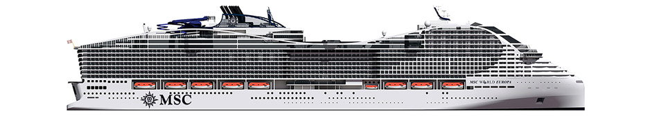 Illustration MSC World Europa