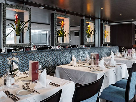 Im Restaurant, A-ROSA CLEA