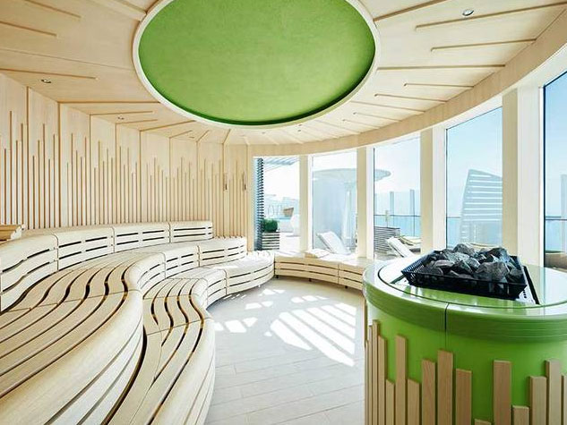 Sauna auf der Nova