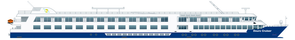 Schiffsansicht MS Douro Cruiser