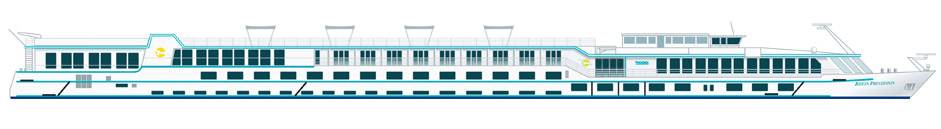 Schiffsansicht MS Rhein Prinzessin
