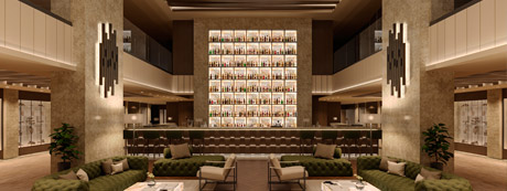 Lobby an Bord der Explora I
