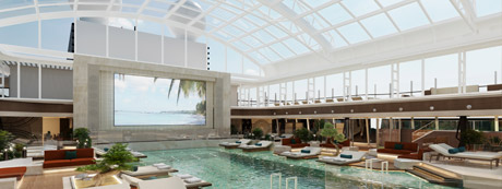 Pooldeck der Explora I