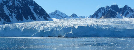 Gletscher in Spitzbergen