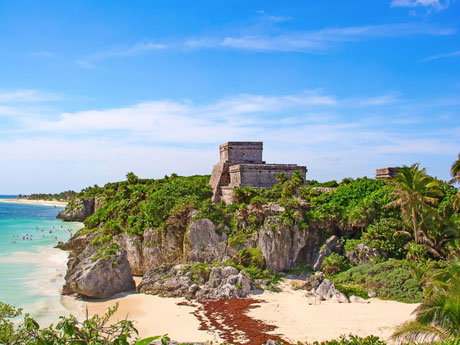 Maya-Stätte Tulum bei Cozumel