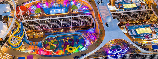 Utopia of the Seas: Schiffsinfos, Kabinen, Deckplan & Fotos