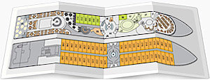 Deckplan der MS Amadeus Symphony