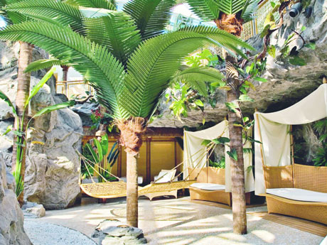 Wellness Oase auf der Diva