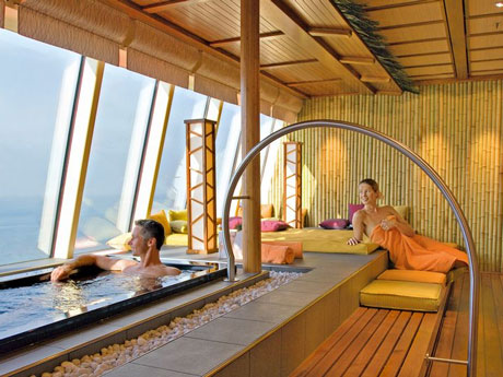 Wellness Suite auf der Luna