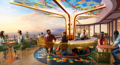 Bar an Bord der Wonder of the Seas