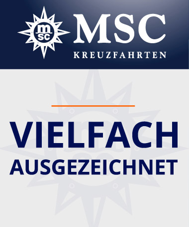 MSC Vielfach ausgezeichnet MSC Vielfach ausgezeichnet